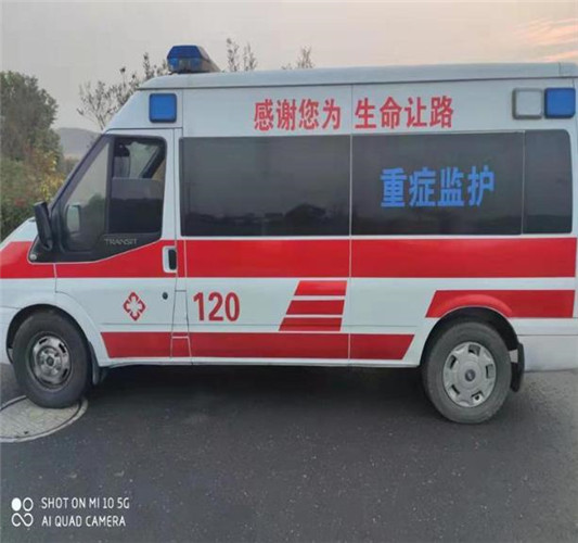 霍城救护车出租服务案例3